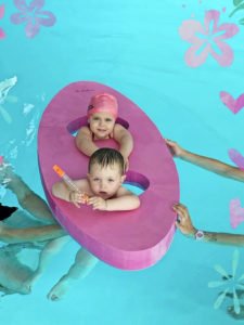 Un espace aquatique privé pour bébé nageur