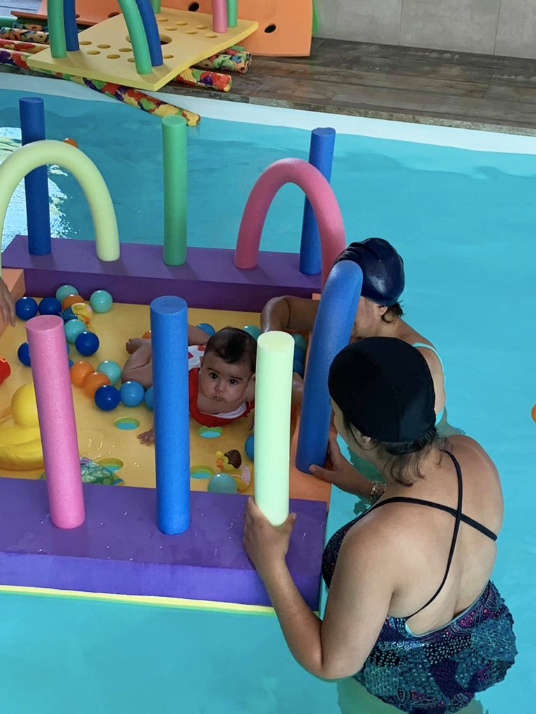 Notre activité bébé nageur exclusivement - Au rythme de la nage