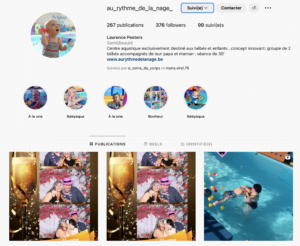 Instagram Au Rythme de la Nage